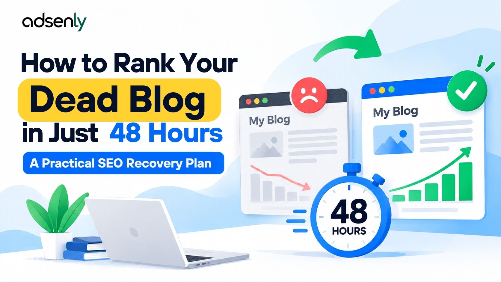SEO recovery plan for a dead blog with no organic traffic